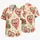 Coral Hibiscus Hearts and Ocean Blooms for Beach Holidays and Island Weekends for Men Hawaiian Shirt - 5