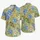 Blue Daisy Meadow With Golden Wildflowers For Sunny Island Vacations And Resort Days Hawaiian Shirt - 5