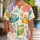 Colorful Owl Island Motifs for Beach Holidays and Casual Summer Days for Men Travelers Hawaiian Shirt - 1
