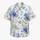 Blue Wildflower Vacation Style for Beach Days and Resort Getaways for Men Hawaiian Shirt - 7