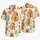 Cute Capybara Hearts for Tropical Vacations, Beach Getaways, and Animal Lover Style Hawaiian Shirt - 5