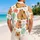 Cute Capybara Hearts for Tropical Vacations, Beach Getaways, and Animal Lover Style Hawaiian Shirt - 2