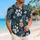 Silver Paw Tropical Leaves for Beach Days, Cruises, and Pet-Loving Island Getaways Hawaiian Shirt - 6