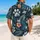 Silver Paw Tropical Leaves for Beach Days, Cruises, and Pet-Loving Island Getaways Hawaiian Shirt - 2