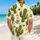 Cactus Desert Bloom Motif For Resort Getaways And Sunny Southwestern Vacation Days Hawaiian Shirt - 2