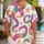 Colorful Curled Sea Creatures for Sunny Resort Getaways and Island Vacation Escapes Hawaiian Shirt - 1