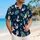 Nautical Anchor Motif For Beach Vacations And Coastal Weekends, Men’s Resort Style Hawaiian Shirt - 6