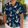 Nautical Anchor Motif For Beach Vacations And Coastal Weekends, Men’s Resort Style Hawaiian Shirt - 1