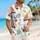 Nautical Sailboats And Anchors For Beach Getaways And Coastal Weekend Adventures For Men Hawaiian Shirt - 6