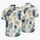 Navy Palm Fronds on Ivory for Tropical Getaways and Resort Weekends, Men's Style Hawaiian Shirt - 5