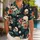 Tropical Skull Motifs for Beach Parties and Island Adventures, Men's Vacation Style Hawaiian Shirt - 1