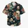 Tropical Skull Motifs for Beach Parties and Island Adventures, Men's Vacation Style Hawaiian Shirt - 7