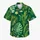 Emerald Monstera and Palm Leaves for Beach Vacations and Resort Weekends for Men Hawaiian Shirt - 7
