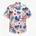 Red White Blue Star Hearts for Patriotic Summer Parties, Picnics, and Coastal Getaways Hawaiian Shirt - 7