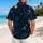 Golden Starry Ocean Night for Resort Vacations, Summer Evenings, And Island Getaways Hawaiian Shirt - 2