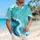 Ocean Wave And Seagull Beach Scene For Summer Vacations And Coastal Getaways For Men Hawaiian Shirt - 6