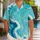 Ocean Wave And Seagull Beach Scene For Summer Vacations And Coastal Getaways For Men Hawaiian Shirt - 1