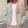 Pastel Woodland Friends for Soft Spring Outfits and Playful Everyday Style Lovers All-over Print Knitted Cardigan - 5