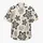 Black White Organic Star Motifs for Beach Vacations and Casual Resort Wear for Men Hawaiian Shirt - 7
