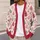 Pastel Christmas Trees And Snowflakes For Cozy Holiday Gatherings, Women’s Winter Style All-over Print Knitted Cardigan - 5