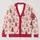 Pastel Christmas Trees And Snowflakes For Cozy Holiday Gatherings, Women’s Winter Style All-over Print Knitted Cardigan - 1