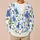 Blue Wildflower Garden Style for Easy Everyday Layering, Weekend Outings, and Brunch All-over Print Knitted Cardigan - 6