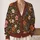 Bohemian Floral Blooms for Cozy Everyday Layering and Weekend Fall Outings for Women All-over Print Knitted Cardigan - 2