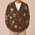 Bohemian Floral Blooms for Cozy Everyday Layering and Weekend Fall Outings for Women All-over Print Knitted Cardigan - 6