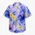 Lavender Hibiscus and Golden Plumeria for Tropical Vacations and Resort Weekends Men Hawaiian Shirt - 7