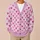Pink Heart Motifs for Valentine's Day and Cozy Everyday Layering for Romantic Style Lovers All-over Print Knitted Cardigan - 6