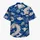 White Eastern Dragons and Ocean Clouds for Beach Vacation Style, Men's Resort Wear Hawaiian Shirt - 7