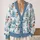 Watercolor Snowman Winter Scene for Cozy Holiday Layering and Everyday Cold Weather Style All-over Print Knitted Cardigan - 2