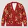 Gingerbread Woodland Friends Christmas Cheer For Cozy Holiday Gatherings And Gifting All-over Print Knitted Cardigan - 1
