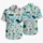 Nautical Ocean Icons for Beach Holidays and Coastal Weekends, Men's Summer Vacation Style Hawaiian Shirt - 5