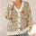 Vintage Wildflower Garden Botanical Florals for Cozy Everyday Layering and Fall Style All-over Print Knitted Cardigan - 4