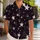 Midnight Stars and Tropical Foliage for Beach Nights, Island Getaways, and Travel Hawaiian Shirt - 1