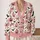 Pink Halloween Pumpkins and Bows for Festive Autumn Outfits for Women, Cute Spooky Style All-over Print Knitted Cardigan - 2