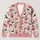 Pink Halloween Pumpkins and Bows for Festive Autumn Outfits for Women, Cute Spooky Style All-over Print Knitted Cardigan - 1