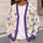 Watercolor Reindeer And Gift Boxes For Cozy Festive Layering At Holiday Gatherings All-over Print Knitted Cardigan - 5