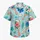 Floral Hand Mirror Motifs for Island Getaways and Poolside Days, Summer Style Hawaiian Shirt - 7