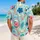 Floral Hand Mirror Motifs for Island Getaways and Poolside Days, Summer Style Hawaiian Shirt - 2