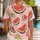 Watermelon Slice Picnic Style for Sunny Beach Days and Relaxed Summer Weekend Escapes Hawaiian Shirt - 1