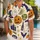 Pumpkins, Bats And Ghosts For Halloween Parties, Fall Vacations And Casual Weekend Wear Hawaiian Shirt - 1