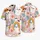 Cute Ghosts With Rainbows For Halloween Beach Parties And Playful Summer Vacation Style Hawaiian Shirt - 5