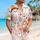 Cute Ghosts With Rainbows For Halloween Beach Parties And Playful Summer Vacation Style Hawaiian Shirt - 6