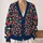 Christmas Stockings and Candy Canes Holiday Cheer for Women Festive Casual Layering All-over Print Knitted Cardigan - 2
