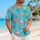 Pink Flamingo Island Escape For Beach Getaways And Resort Weekends, Men’s Style Hawaiian Shirt - 6