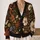 Autumn Wildflower Blooms In Rich Earth Tones For Everyday Layering And Casual Elegance All-over Print Knitted Cardigan - 2