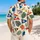 Nautical Signal Flags and Lifebuoys for Beach Vacations and Coastal Weekends for Men Hawaiian Shirt - 2