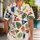 Nautical Signal Flags and Lifebuoys for Beach Vacations and Coastal Weekends for Men Hawaiian Shirt - 1